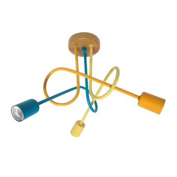 Children's surface-mounted chandelier OXFORD 3xE27/15W/230V