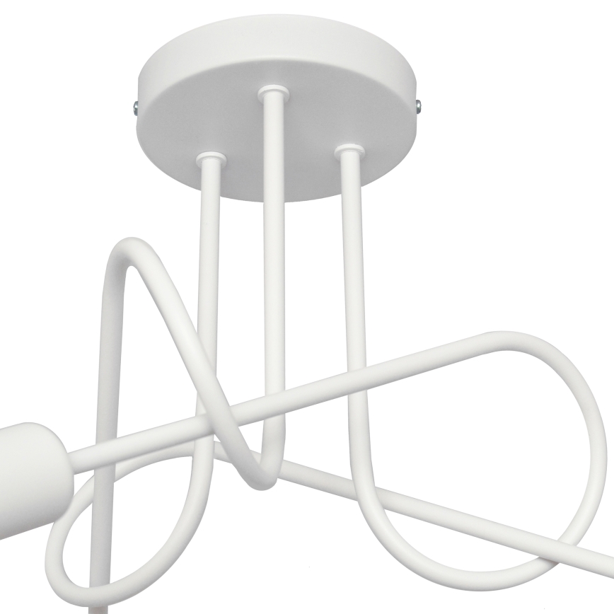 Children's surface-mounted chandelier OXFORD 3xE27/15W/230V white