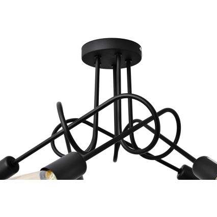 Children's surface-mounted chandelier OXFORD 5xE27/15W/230V