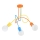 Children's surface-mounted chandelier TANGO 3xE27/15W/230V colorful