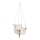 Children's textile swing SELALE white