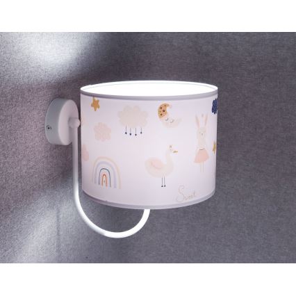 Children's wall lamp SWEET DREAMS 1xE27/60W/230V