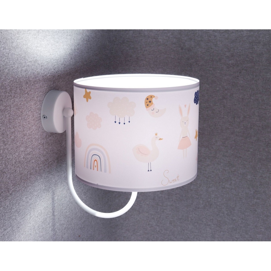 Children's wall lamp SWEET DREAMS 1xE27/60W/230V