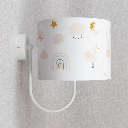 Children's wall lamp SWEET DREAMS 1xE27/60W/230V