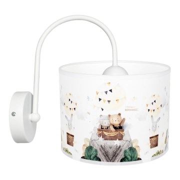 Children's wall light BEARS 1xE27/60W/230V