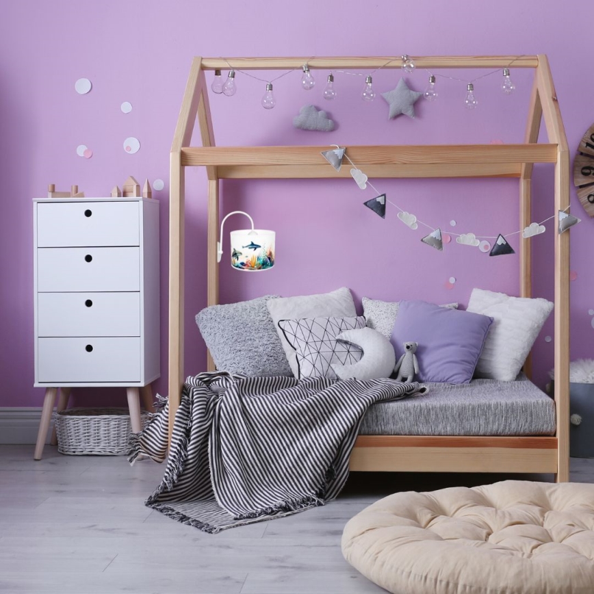 Children's wall light OCEAN 1xE27/60W/230V