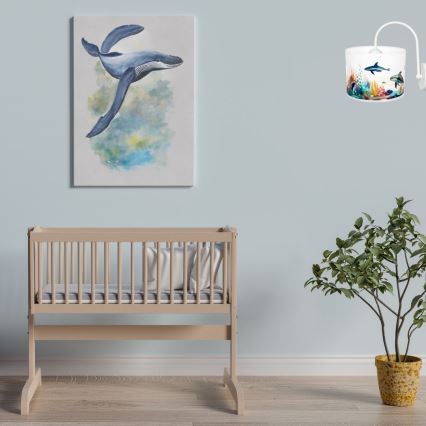 Children's wall light OCEAN 1xE27/60W/230V