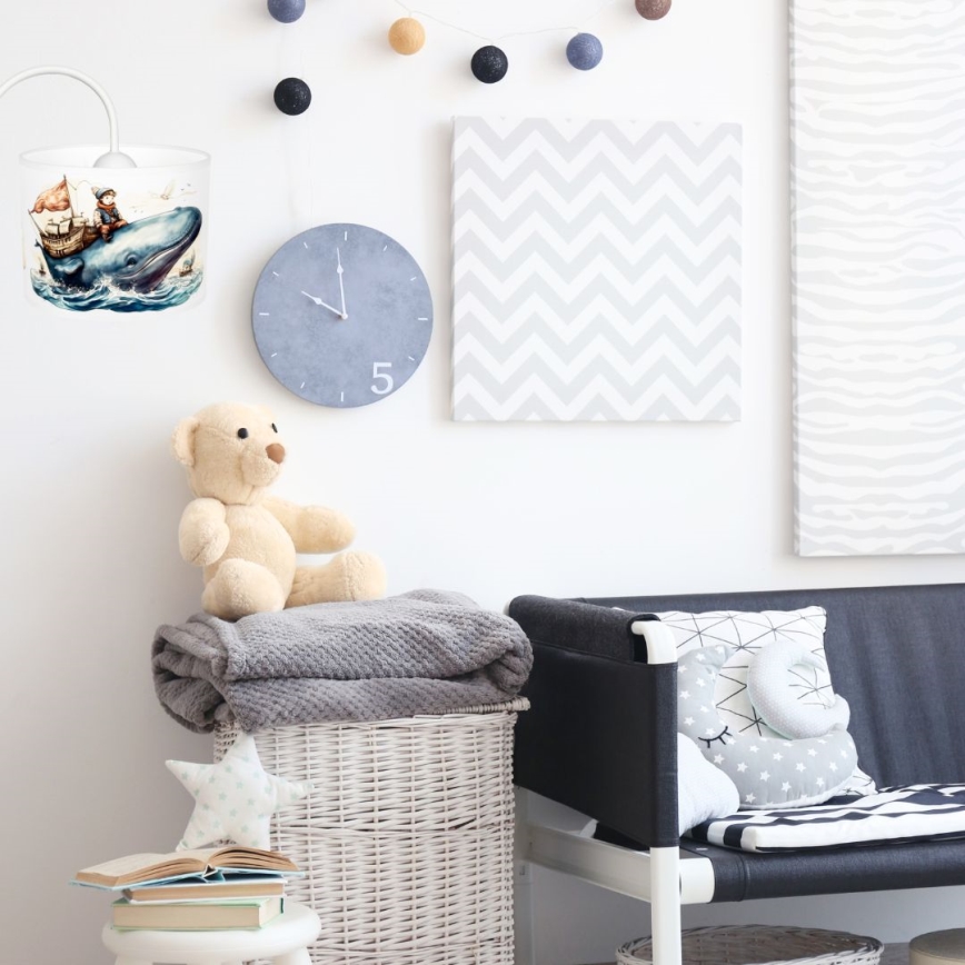 Children's wall light OCEAN 1xE27/60W/230V