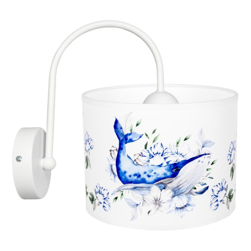 Children's wall light OCEAN 1xE27/60W/230V