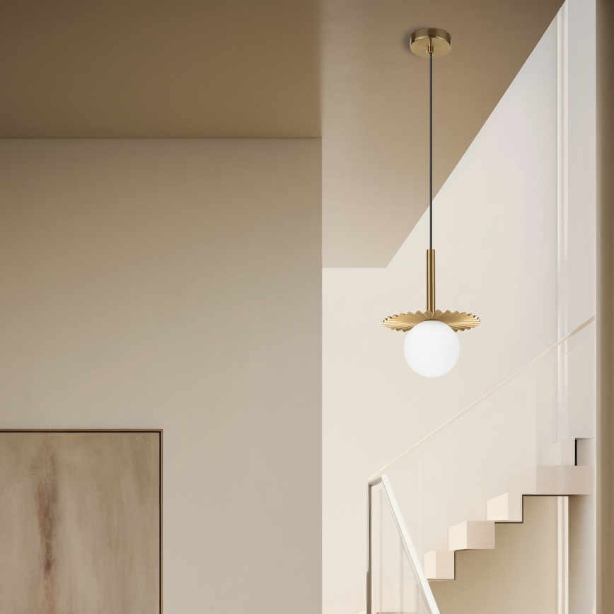 CHITA Cable-Hung Chandelier 1xG9/5W/230V, Gold