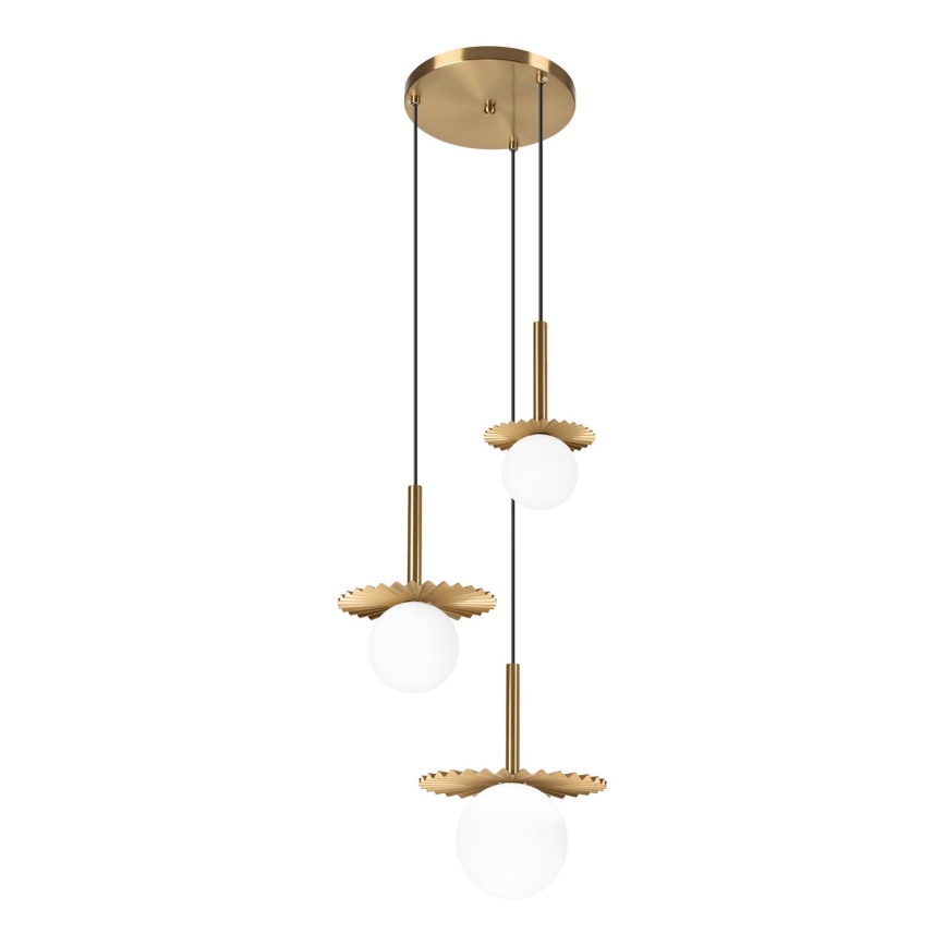 CHITA cable pendant light 3xG9/5W/230V, gold