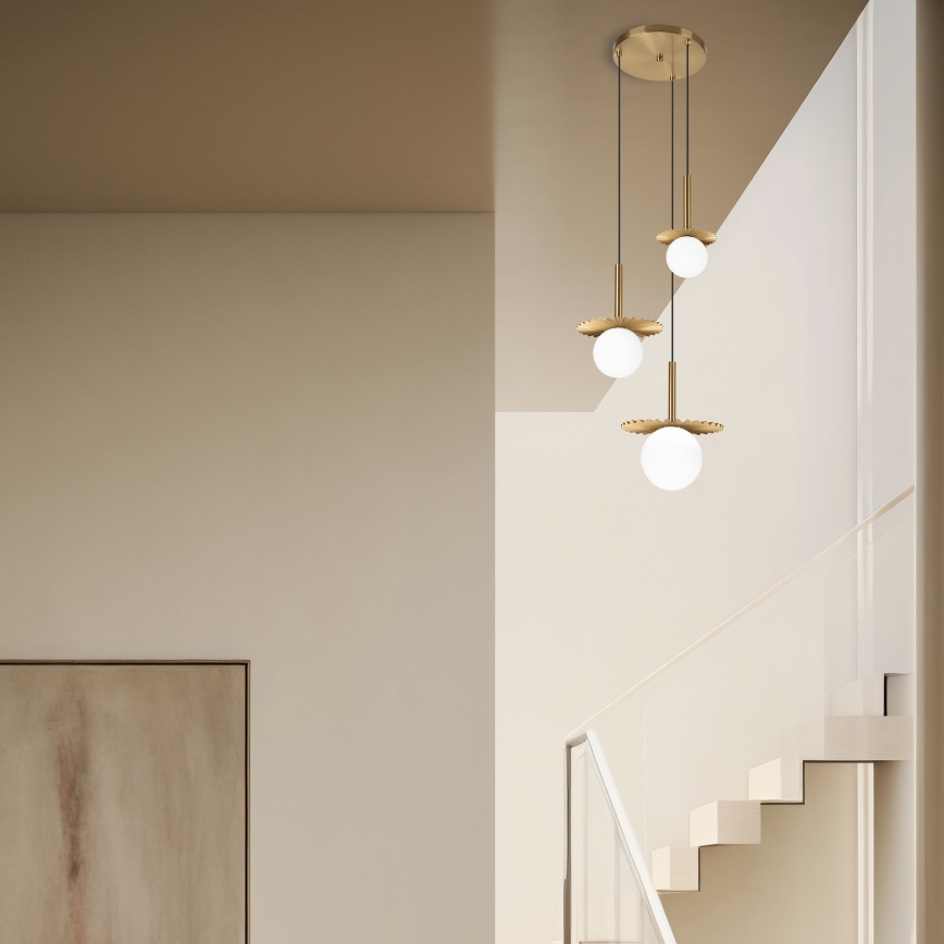 CHITA Pendant Light 3xG9/5W/230V Gold