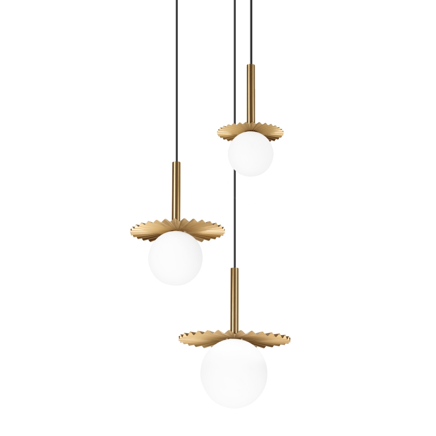 CHITA Pendant Light 3xG9/5W/230V Gold