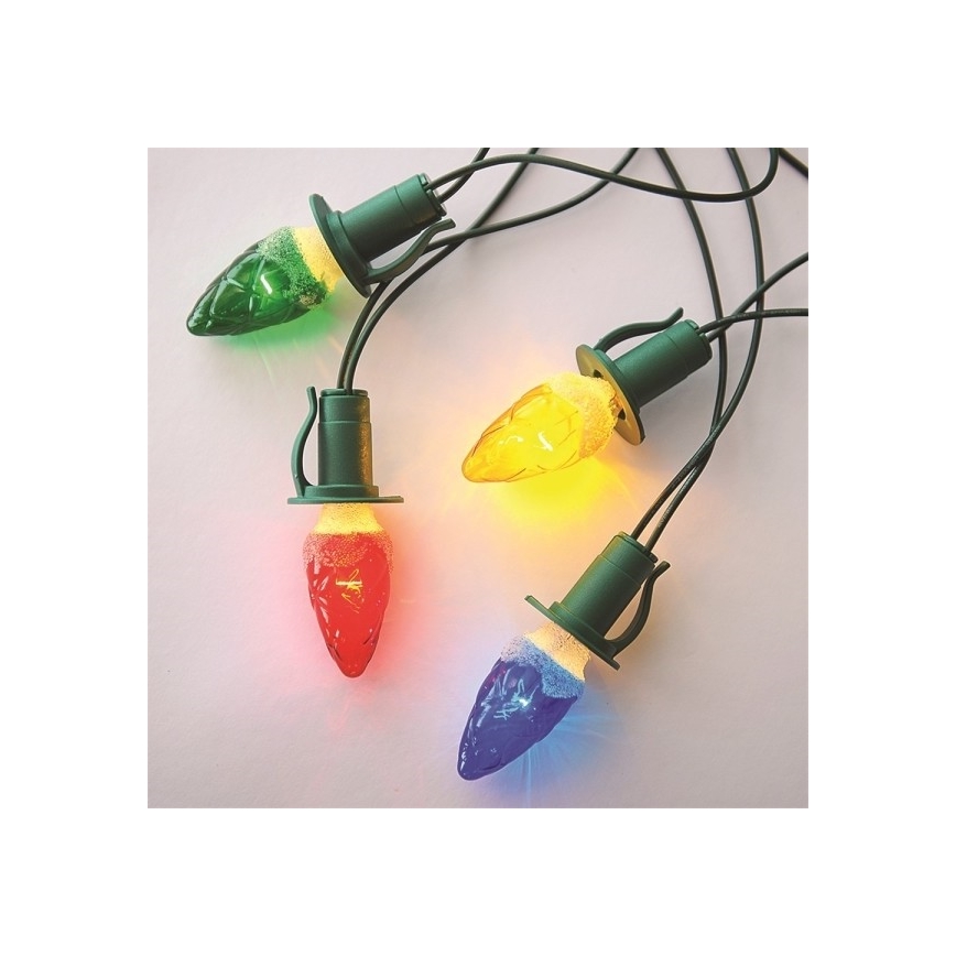 Christmas chain CONE 12XE10/10,7m, Made in Europe