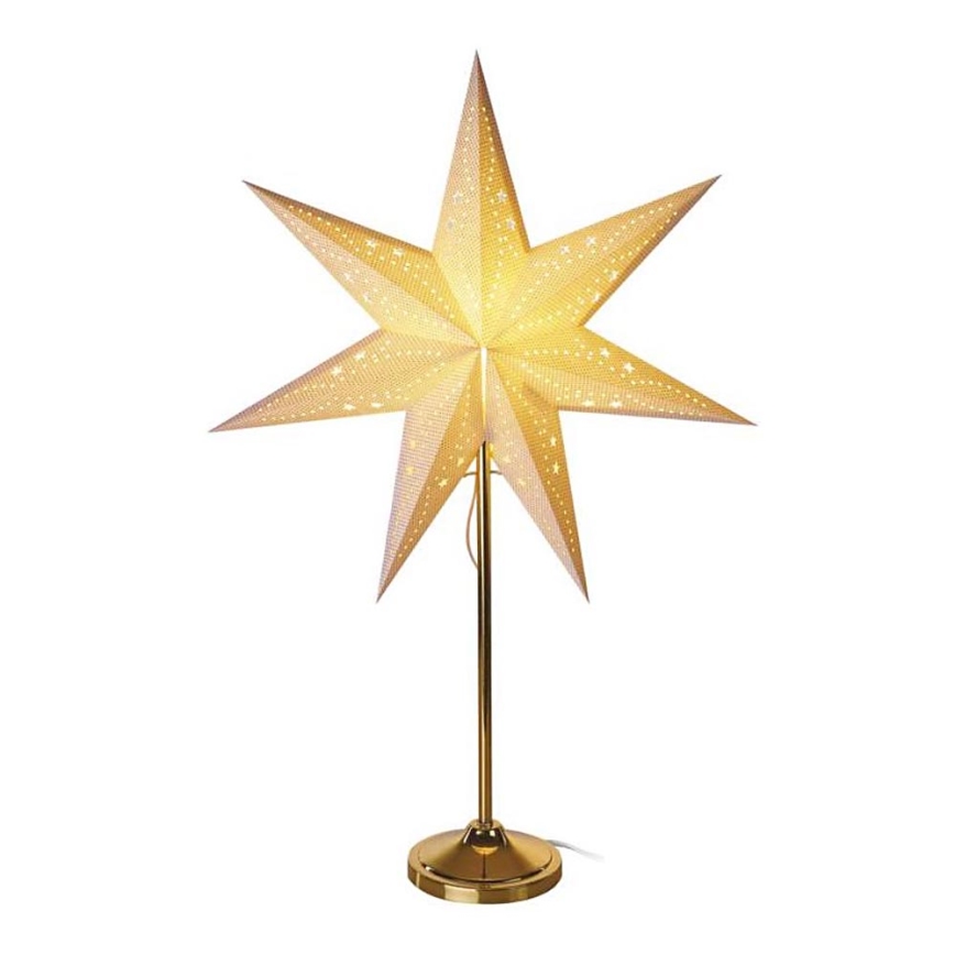Christmas decoration 1xE14/25W/230V d. 45 cm golden