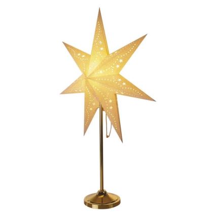 Christmas decoration 1xE14/25W/230V d. 45 cm golden
