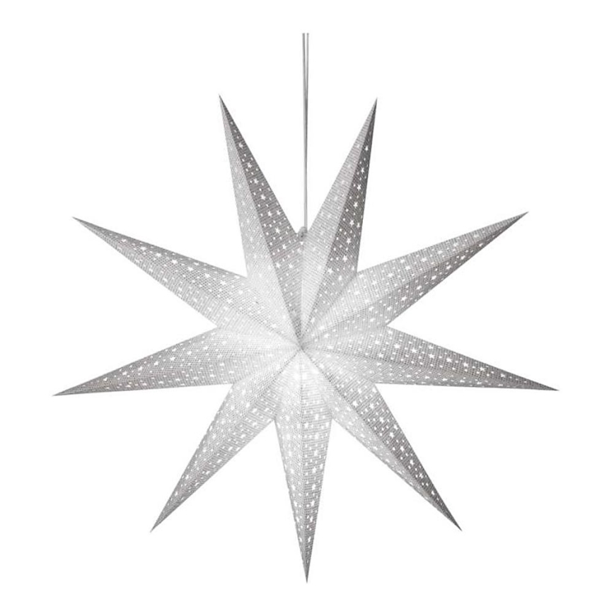 Christmas decoration 1xE14/25W/230V d. 60 cm silver