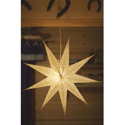 Christmas decoration 1xE14/25W/230V d. 60 cm silver