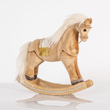 Christmas decoration 31 cm rocking horse