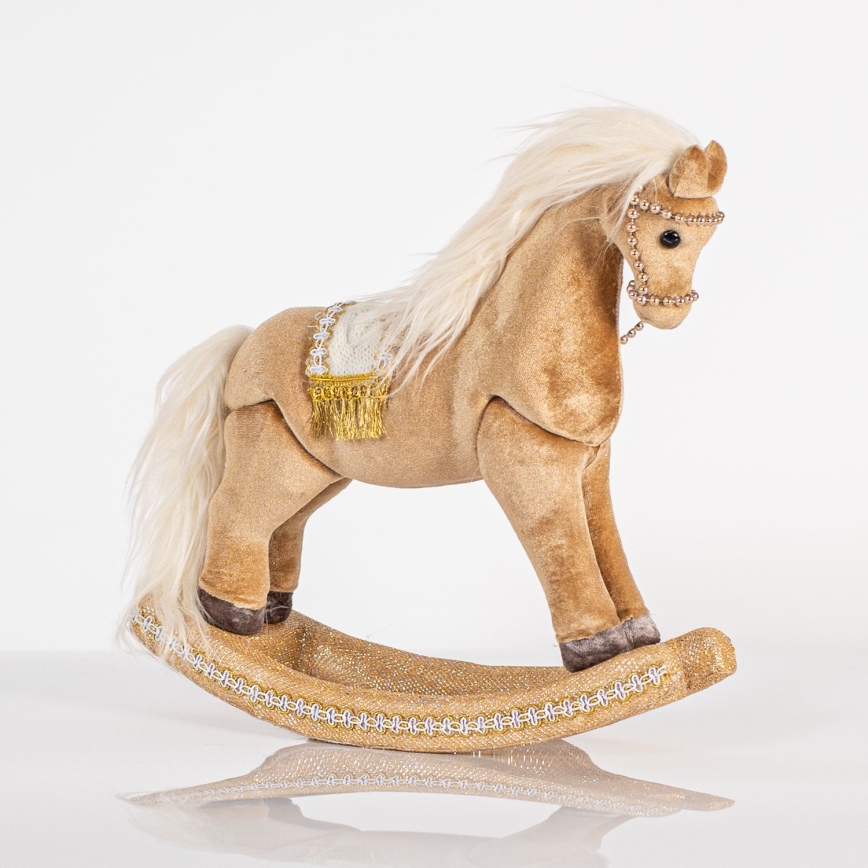 Christmas decoration 31 cm rocking horse
