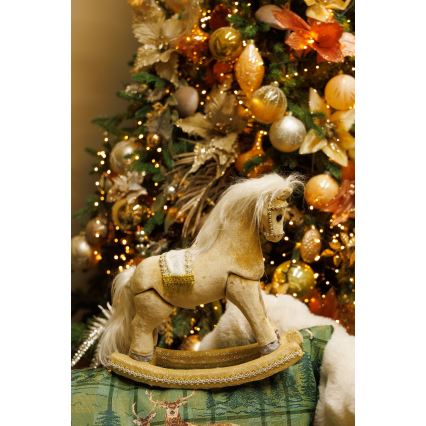Christmas decoration 31 cm rocking horse