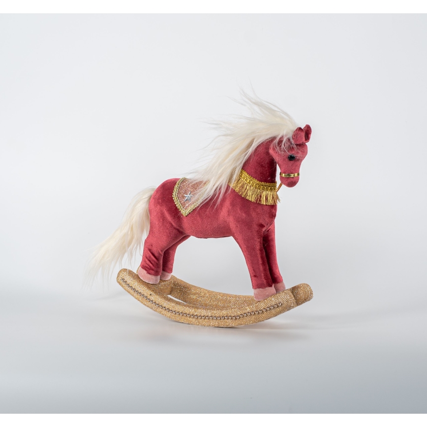 Christmas decoration 31 cm rocking horse