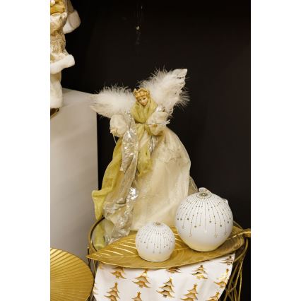 Christmas decoration 41 cm angel gold