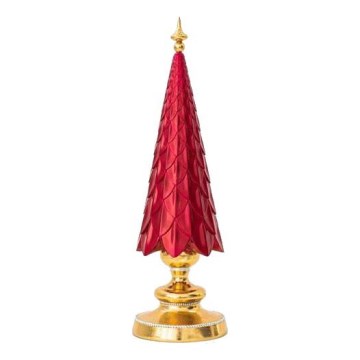 Christmas decoration 45,5 cm tree red