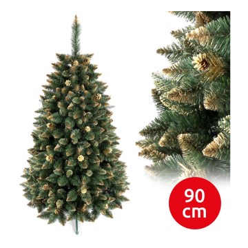 Christmas tree GOLD 90 cm pine