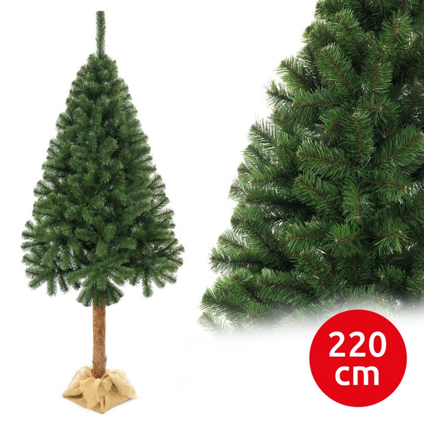 Christmas tree on a trunk 220 cm fir