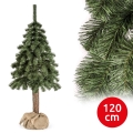 Christmas tree on a trunk NATURAL 120 cm fir