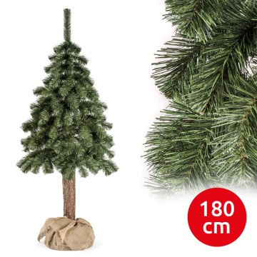 Christmas tree on a trunk NATURAL 180 cm fir