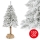 Christmas tree on a trunk NATURAL WITH SNOW 120 cm spruce