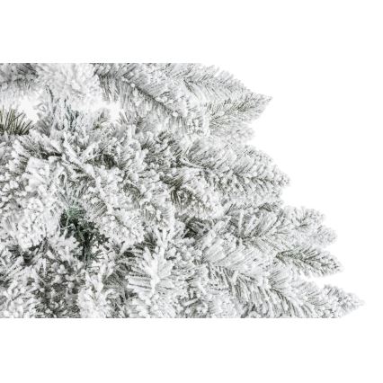 Christmas tree on a trunk NATURAL WITH SNOW 120 cm spruce
