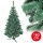 Christmas tree WHITE 180 cm pine