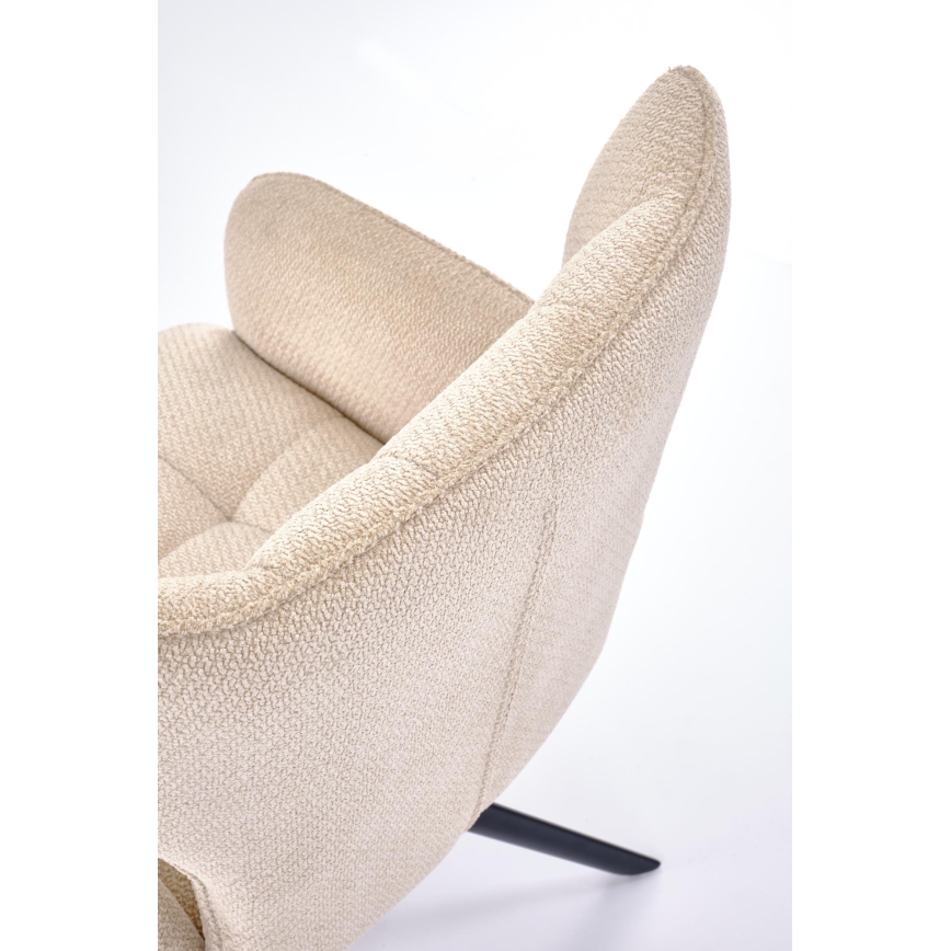 CIELO swivel dining chair, 1 pc, beige