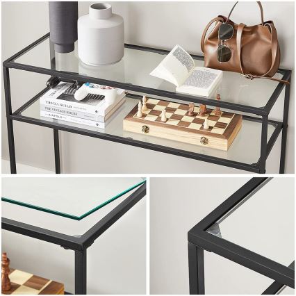 CIREL Console Table, Black