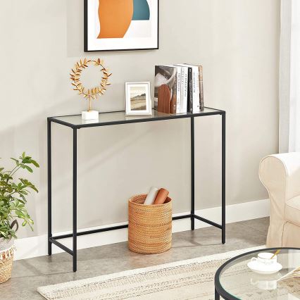 CIREL Console Table, Black