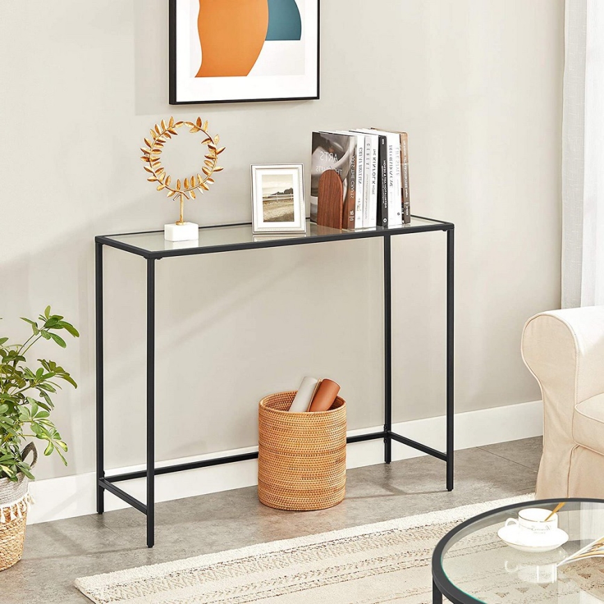 CIREL Console Table, Black