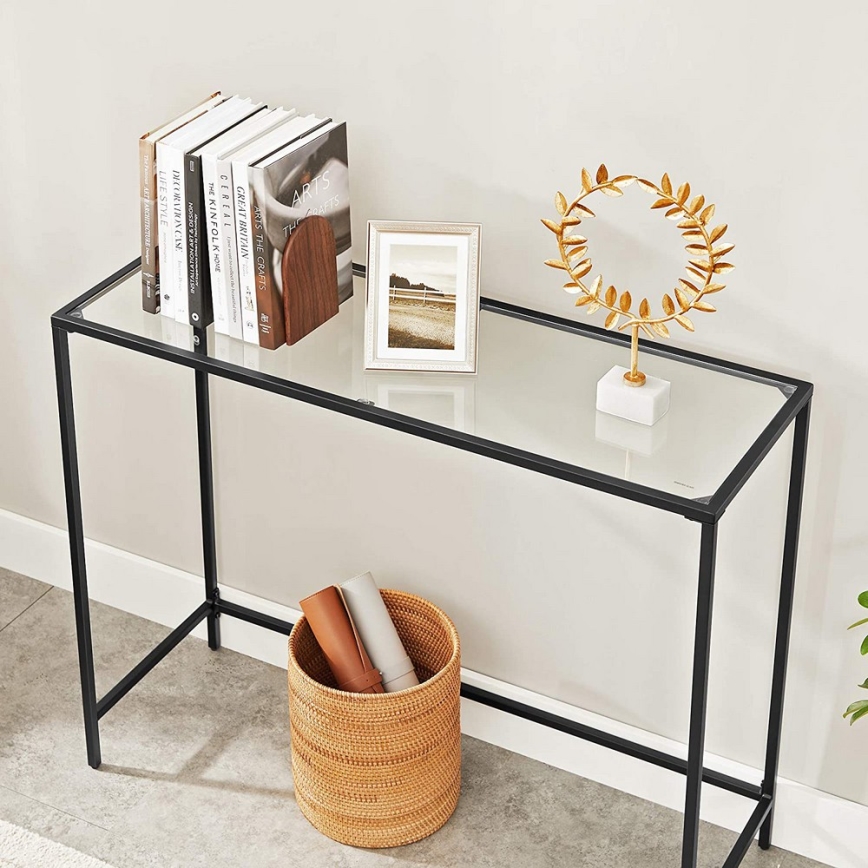 CIREL Console Table, Black