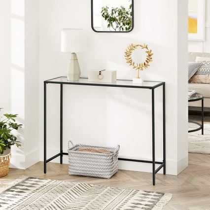 CIREL Console Table, Black