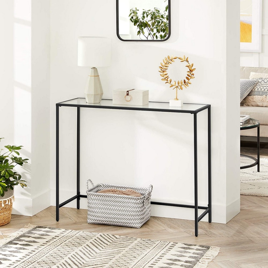 CIREL Console Table, Black