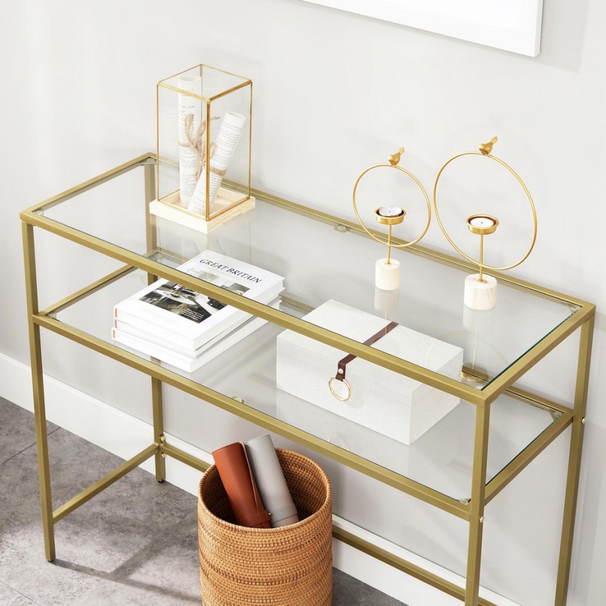 CIREL Gold Side Table