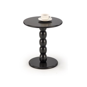 CIRILA coffee table, Ø 40 cm, black