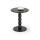 CIRILA coffee table, Ø 40 cm, black