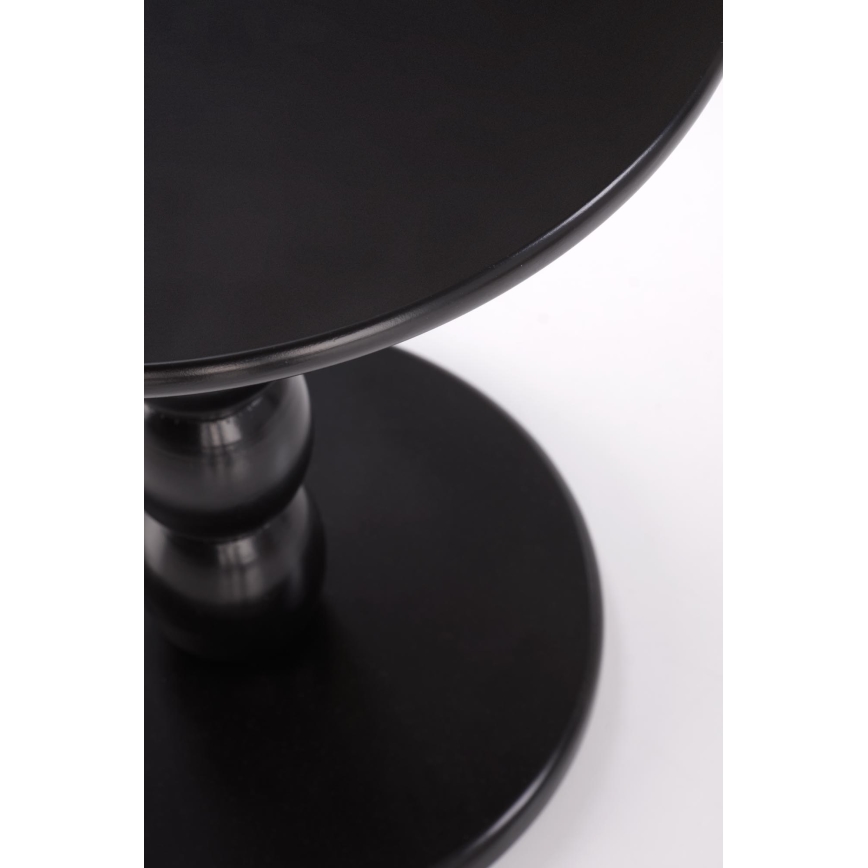 CIRILA coffee table, Ø 40 cm, black