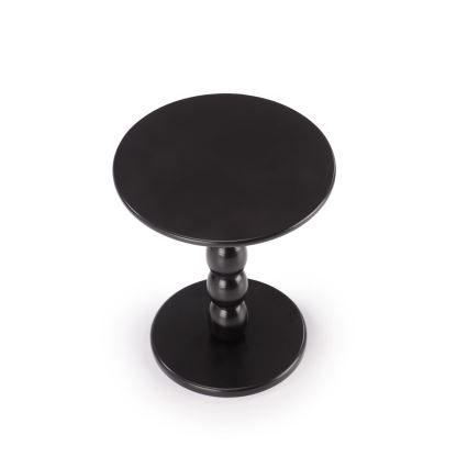 CIRILA coffee table, Ø 40 cm, black