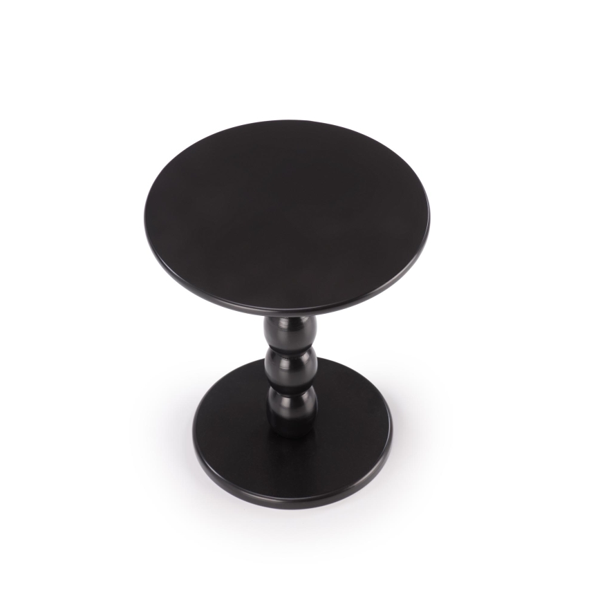 CIRILA coffee table, Ø 40 cm, black