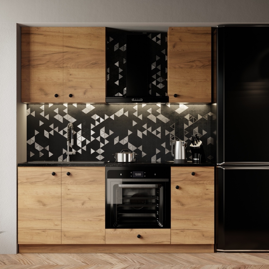 CLAIRE 180 cm kitchen unit in Craft Oak
