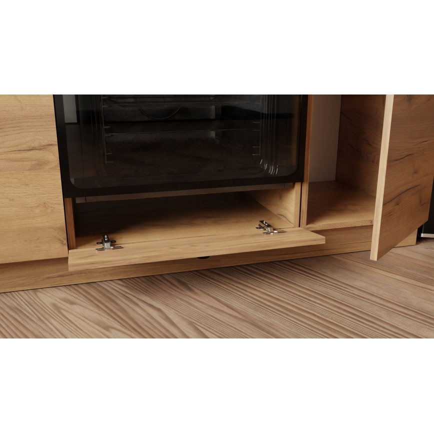 CLAIRE 180 cm kitchen unit in Craft Oak